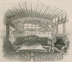 Intérieur du wagon royal