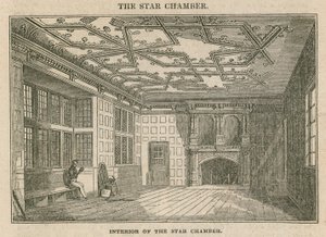 Intérieur de la Chambre Étoilée, Westminster
