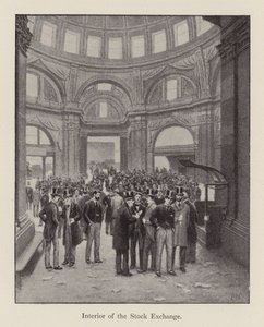 Intérieur de la Bourse - English School