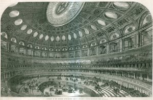 Intérieur du Royal Albert Hall proposé - English School