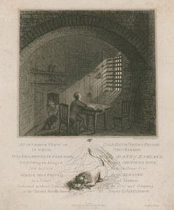 Vue intérieure de la prison de Coldbath Fields - English School
