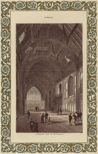 Vue intérieure de Guildhall - English School