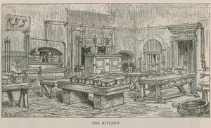 Vue intérieure de la cuisine de l