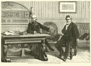 Entrevue entre le comte Bismarck et M. Jules Favre, septembre 1870 - English School
