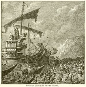 Invasion de la Bretagne par les Romains - English School