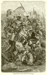 Irruption des Saxons - English School