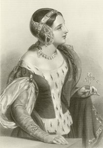 Isabelle de France, reine du roi Édouard II - English School