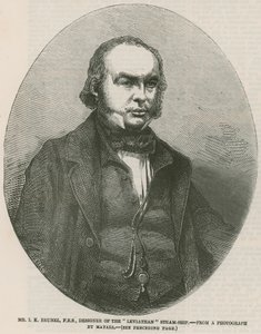 Isambard Kingdom Brunel, concepteur du navire à vapeur Leviathan - English School