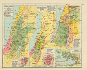 Conquête de Canaan par les Israélites. Jérusalem avant l