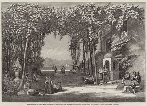 Italie, La Saltarella (gravure) - English School