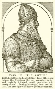 Ivan III le Terrible - English School
