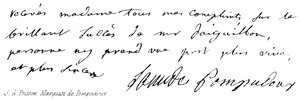 J A Poisson, marquise de Pompadour - English School
