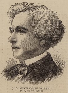 J C Montesquieu Bellew - English School