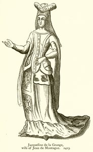 Jacqueline de la Grange, épouse de Jean de Montagu - English School