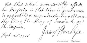 James, comte Stanhope - English School