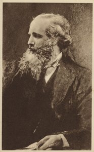 James Clerk Maxwell (1831-1879), physicien théoricien écossais (litho) - English School