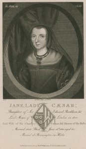 Jane, Lady Caesar, fille de Sir Edward Barkham - English School