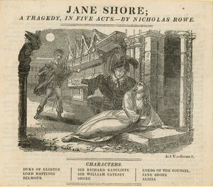 Jane Shore, une tragédie en cinq actes - English School