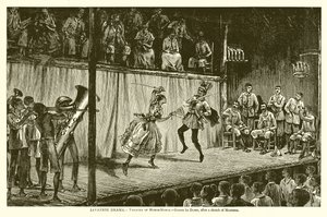 Drame javanais.--Théâtre de Moros-Moros - English School