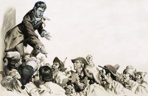 Jean Paul Marat suscite la haine des foules parisiennes