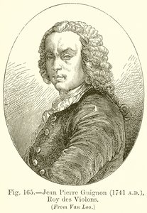 Jean Pierre Guignon, Roy des Violons 1741 - English School