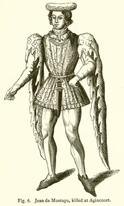 Jean de Montagu, tué à Azincourt - English School