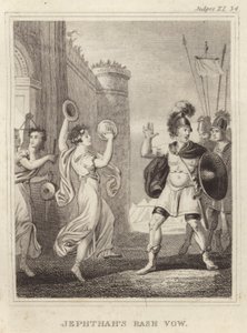 Vœu imprudent de Jephté - English School