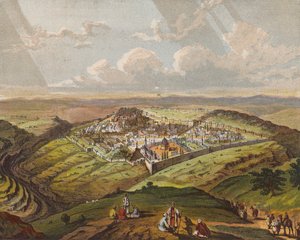 Jérusalem (lithographie en couleur)