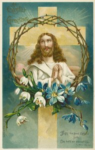 Jésus-Christ, croix et couronne d