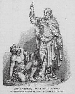 Jésus-Christ brisant les chaînes d