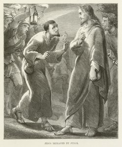 Jésus trahi par Judas