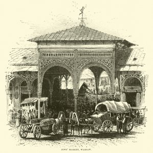 Marché juif, Varsovie - English School