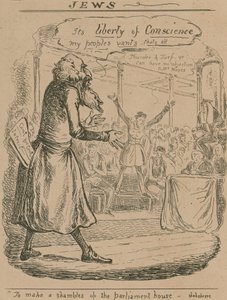 Juifs ; dessin humoristique - English School