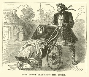 John Brown exerçant la Reine - English School