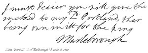John Churchill (Duc de Marlborough) né en 1650, mort en 1722 - English School