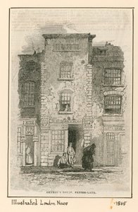 La maison de John Dryden, Fetter Lane - English School