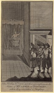 John Hartley, James Deane et leurs complices dans la maison de M. Clewin - English School
