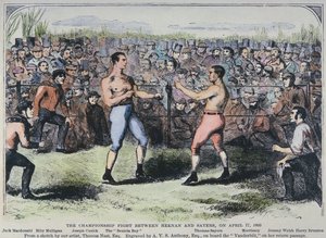 John Heenan contre Tom Sayers - English School