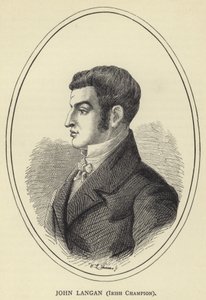John Langan, Champion irlandais