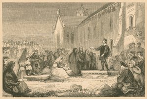 John Livingston prêchant à l