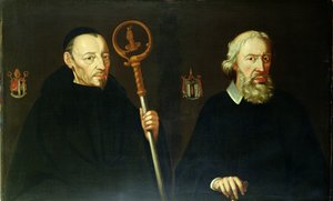 John Placid (1599-1681) et son frère Sir Thomas Gascoigne, 2ème baronnet (vers 1593-1686)