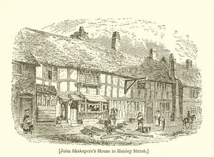 Maison de John Shakespeare à Henley Street