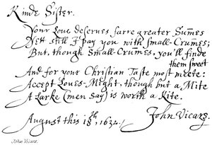 John Vicars - English School
