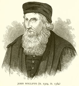 John Wycliffe (Né en 1324, Décédé en 1384) - English School