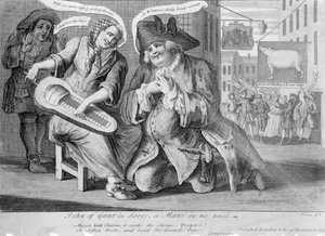 Jean de Gand Amoureux, ou Mars à genoux, 1749