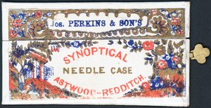 Joseph Perkins & Sons Synoptical Needle Case - English School