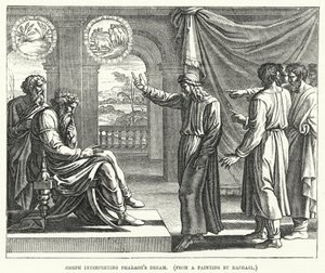 Joseph interprétant le rêve de Pharaon, d