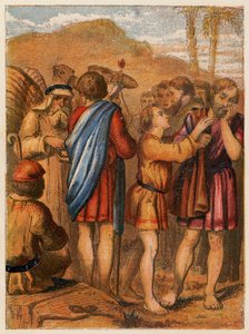 Joseph vendu par ses frères - English School