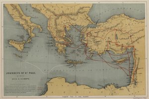 Voyages de Saint Paul entre l