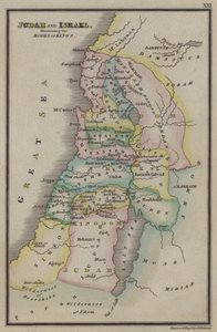 Juda et Israël, illustrant les Livres des Rois - English School